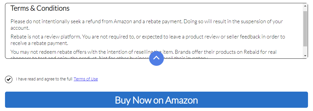 Proceed With Your Amazon Purchase Through Rebaid